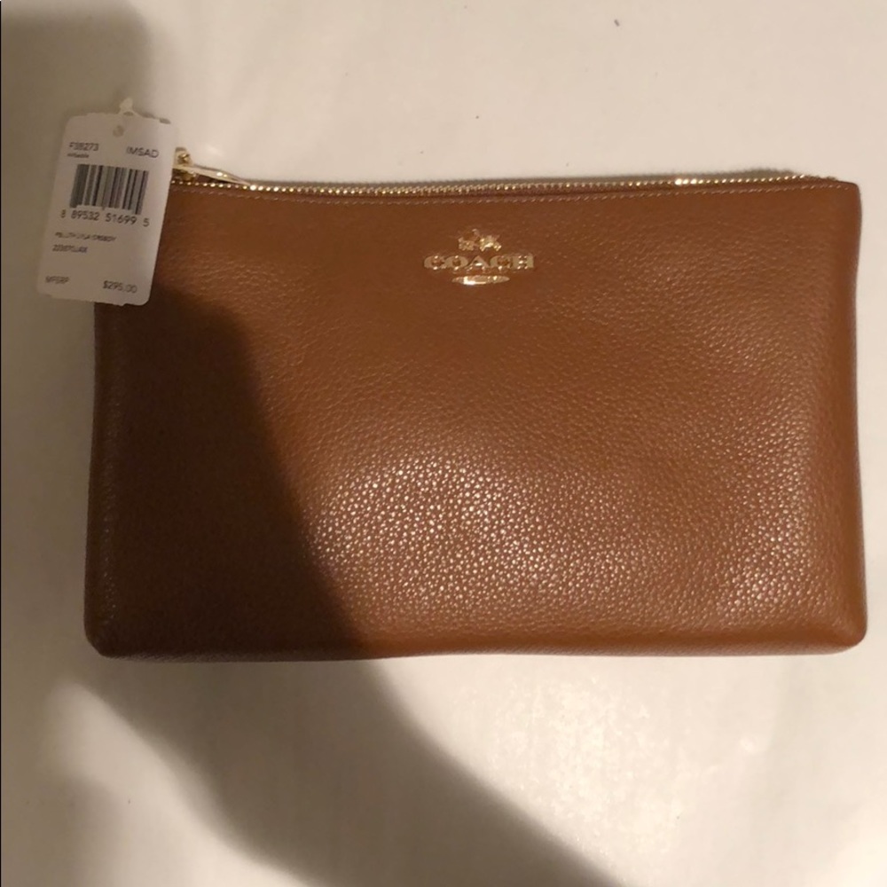 Authentic BRAND NEW coach saddle crossbody